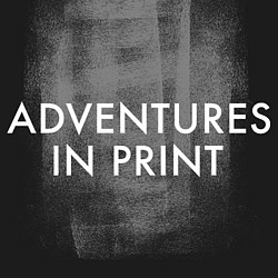 Adventures in Print logo
