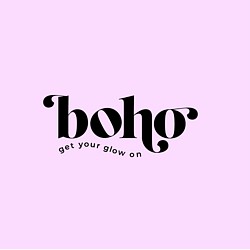 boho vegan cosmetics logo
