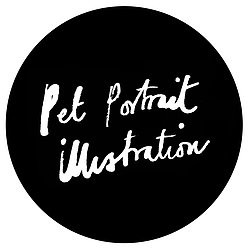 Pet Portrait Illustration logo