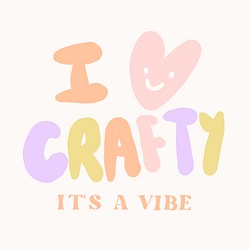 I Love Crafty logo