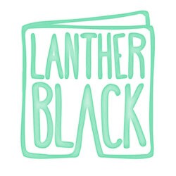 Lanther Black logo