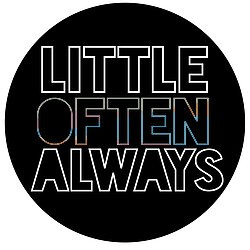 Little Often and Always logo