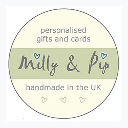 milly and pip gifts and cards logo