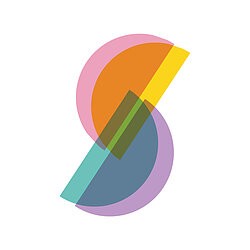 multiple shapes logo
