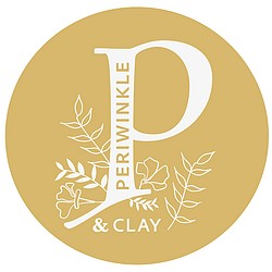 Periwinkle and Clay logo