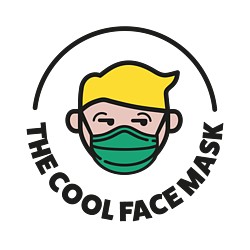 The cool face Mask logo