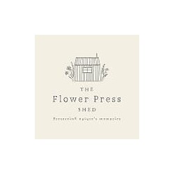 The Flower Press shed logo