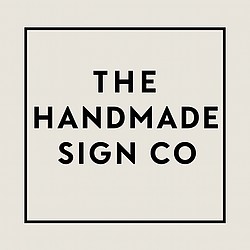 The Handmade Sign Company logo