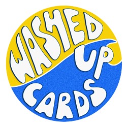 Washed Up Cards logo