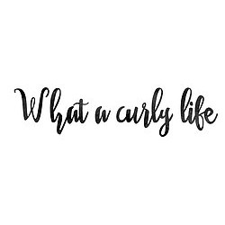What a Curly Life logo