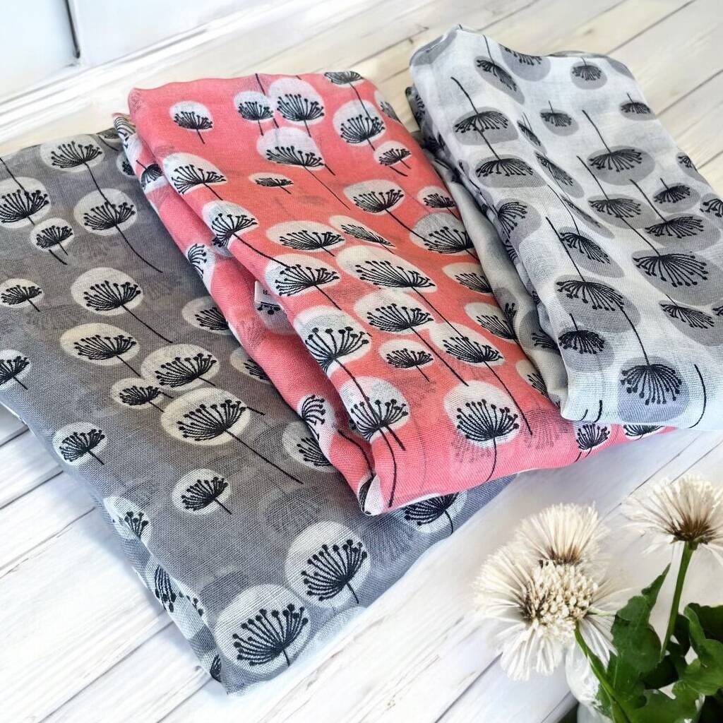 Dandelion Blooms Scarf