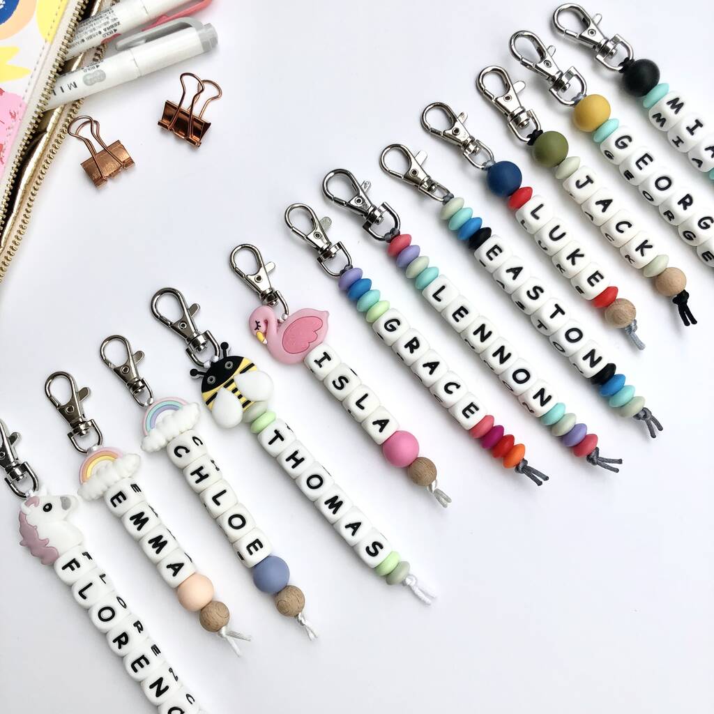 Personalised School Bag Tag