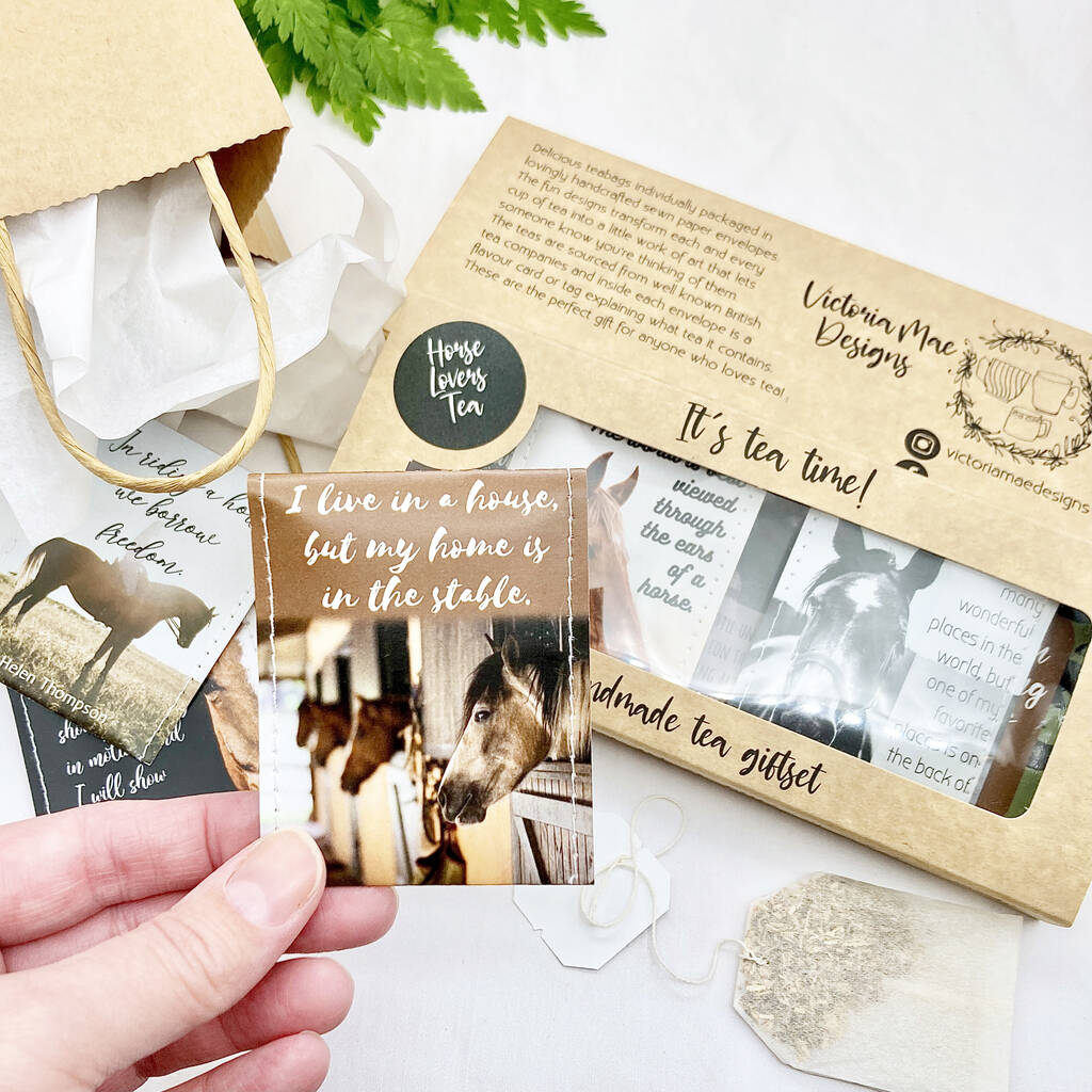Equestrian Gifts: Horse Lover Tea Gift