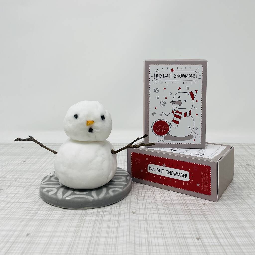 Instant Snowman Christmas Activity Gift
