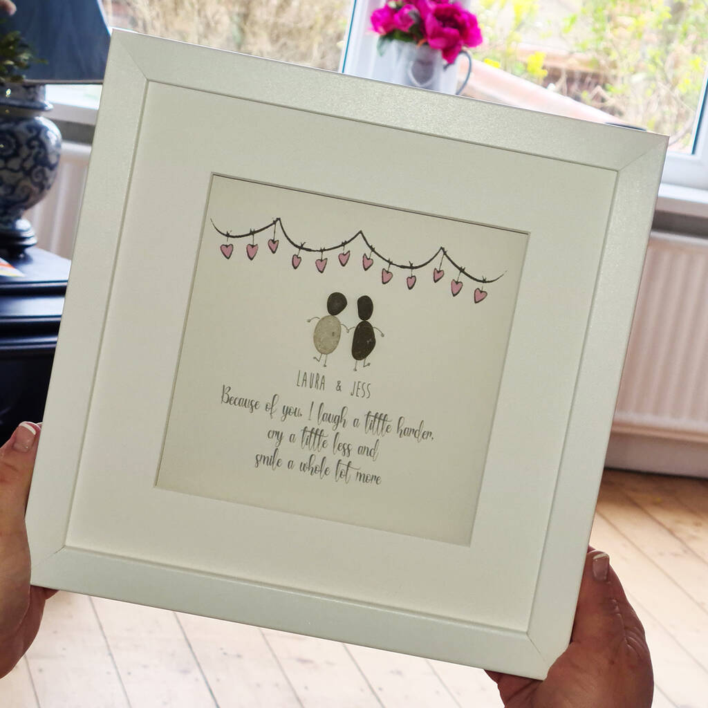 Pebble Picture For Friends/ Friendship/Birthday Gift