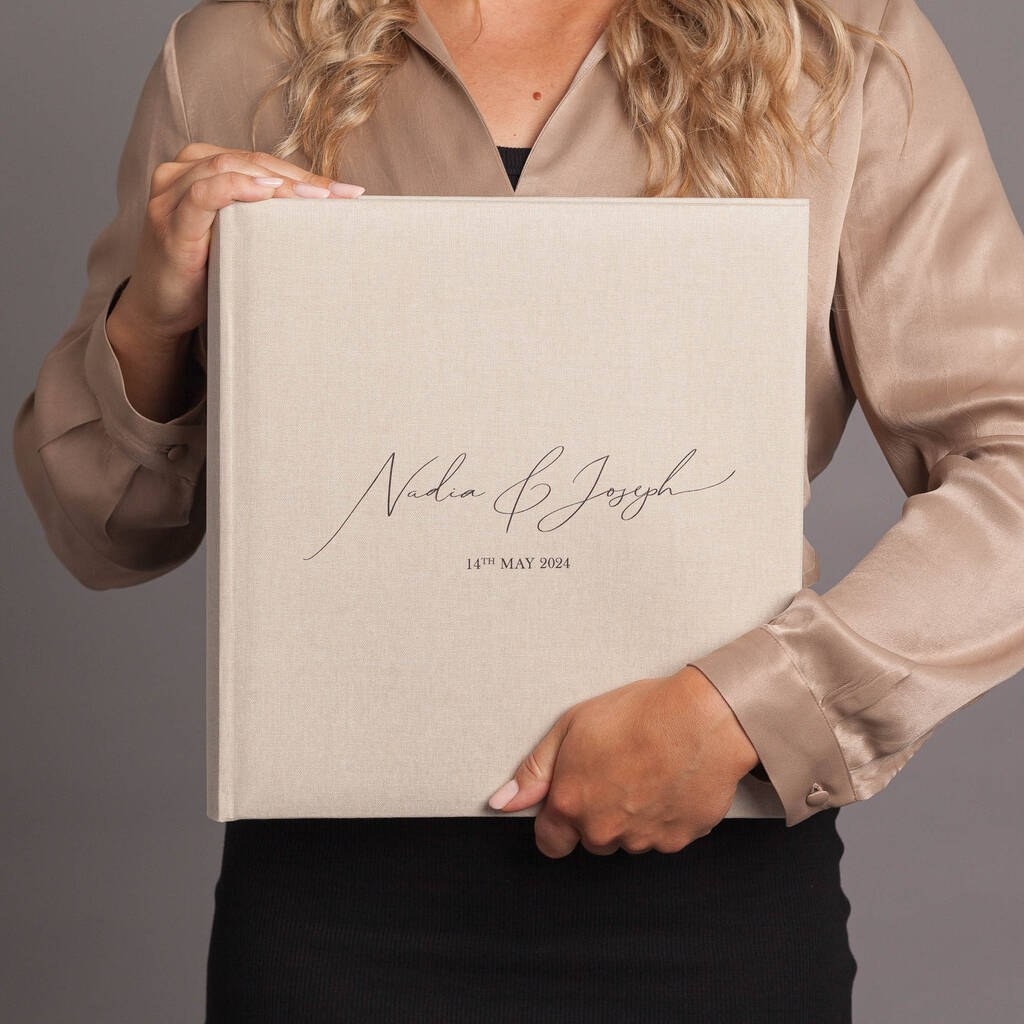 Personalised Wedding Photograph Album