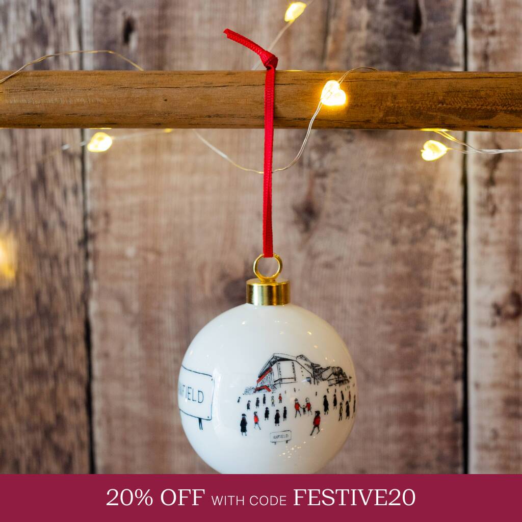 Football Stadium Christmas Bauble