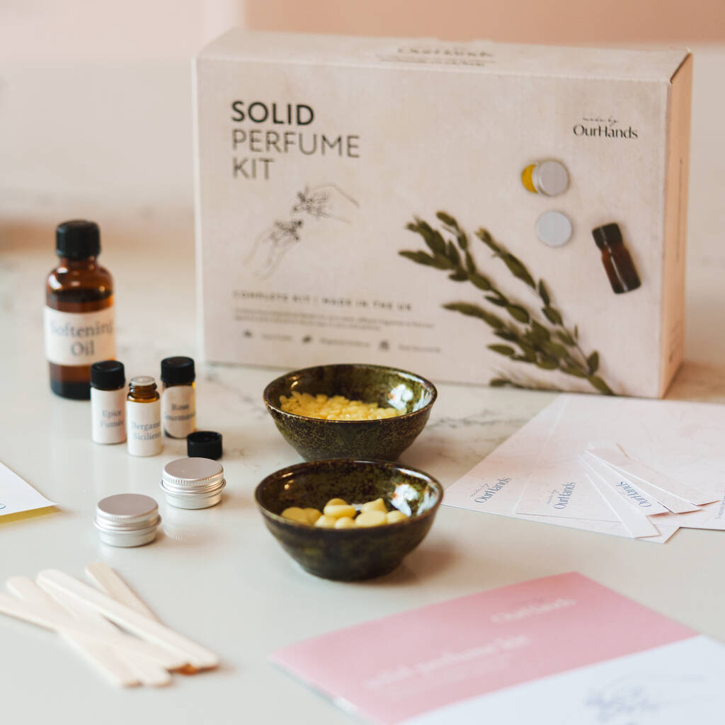 Solid Perfume Making Kit