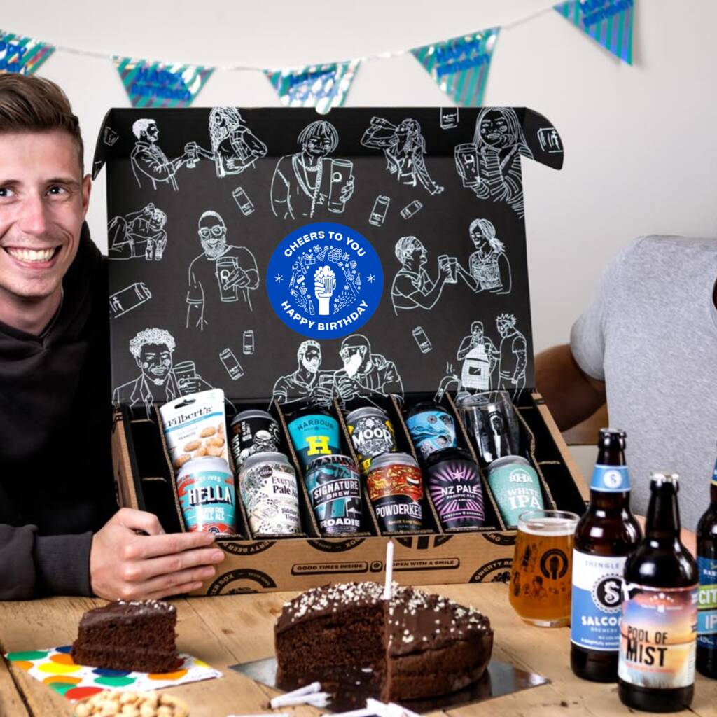 Personalised Craft Beer Birthday Hamper