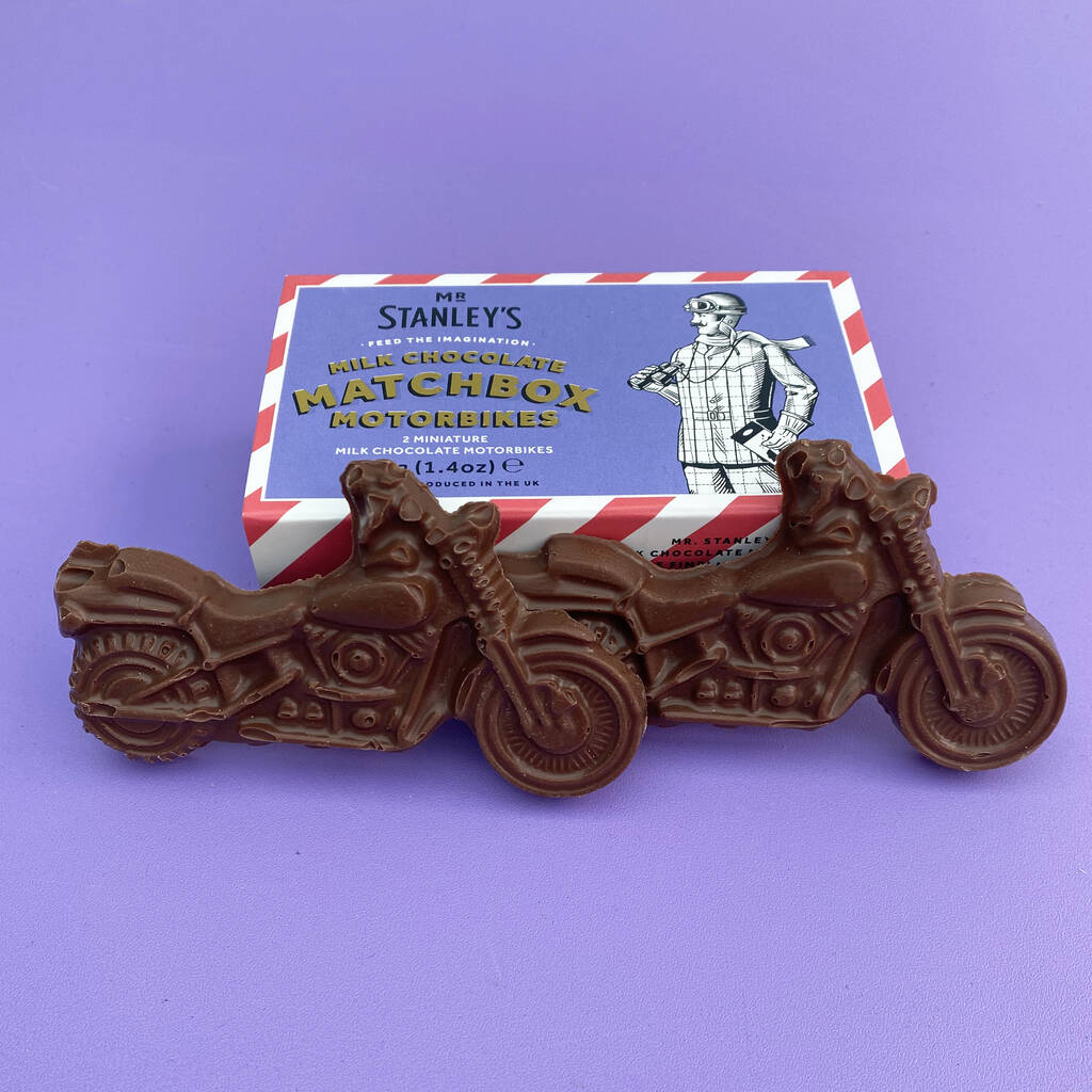 Matchbox Chocolate Motorbikes