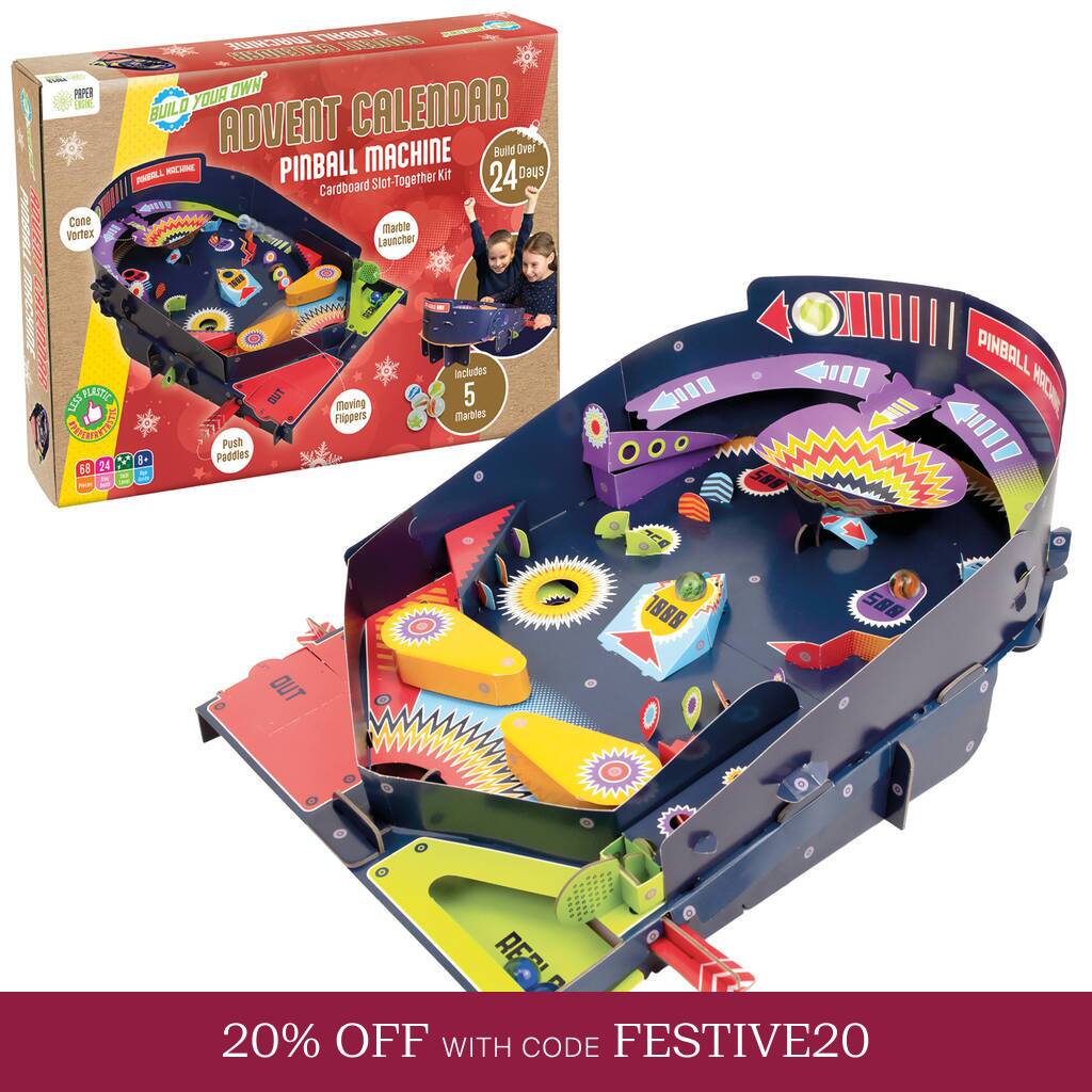 Build Your Own Personalised Pinball Advent Calendar