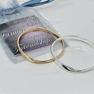 Subtle Twist Bangle