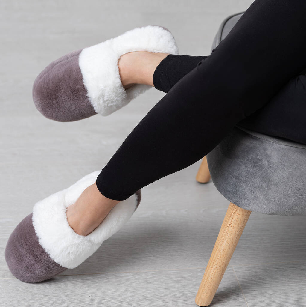 Snug Toes Women's Heated Slippers