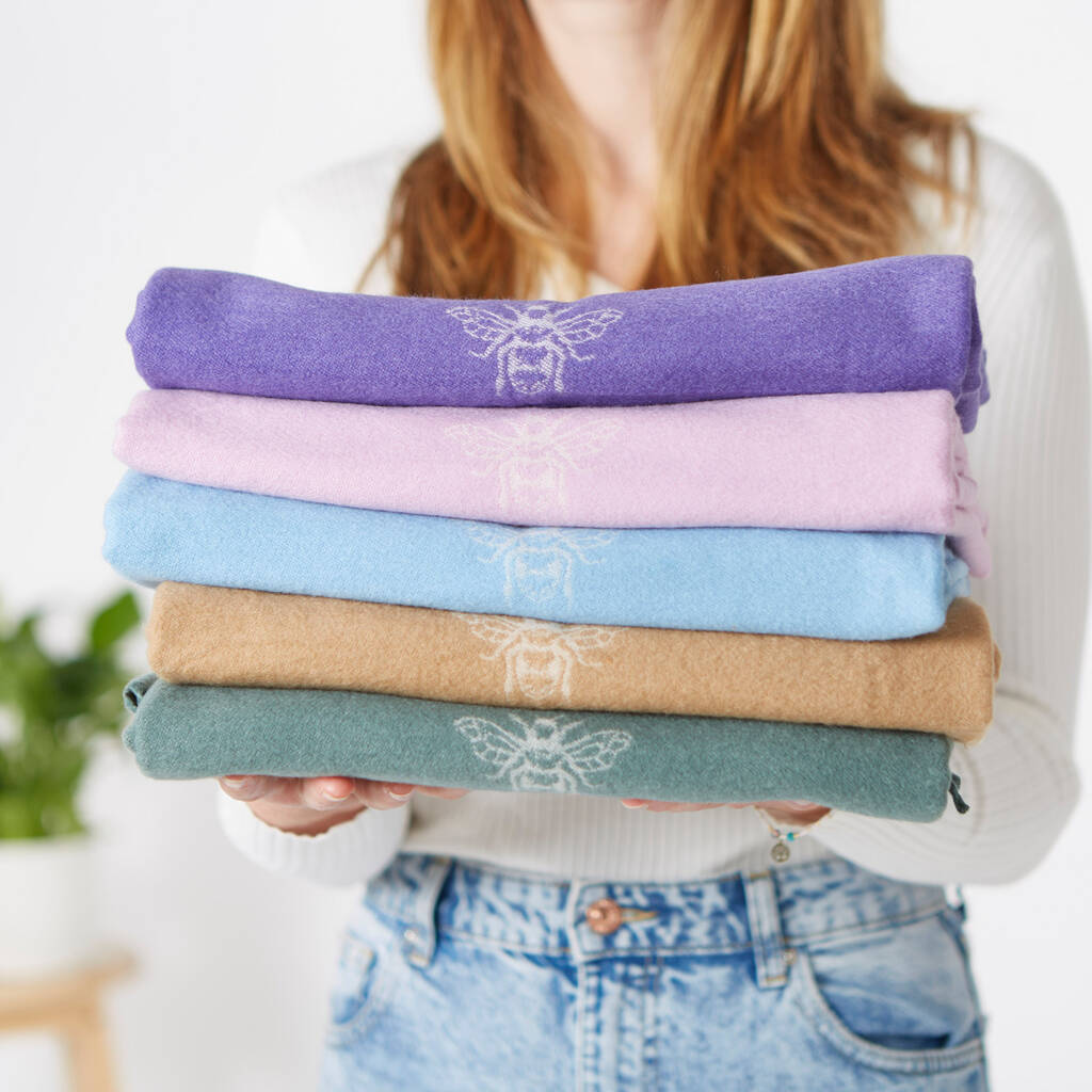 Cashmere Bee Scarf