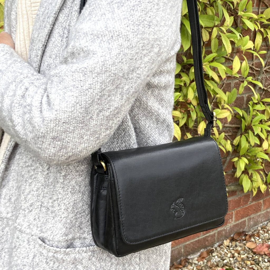 Genuine Leather Small Shoulder Bag, Cross Body Bag