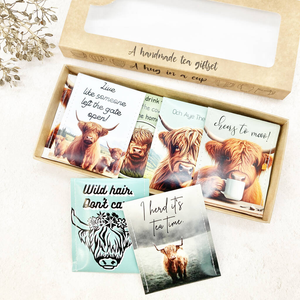 Highland Cow Gift Set