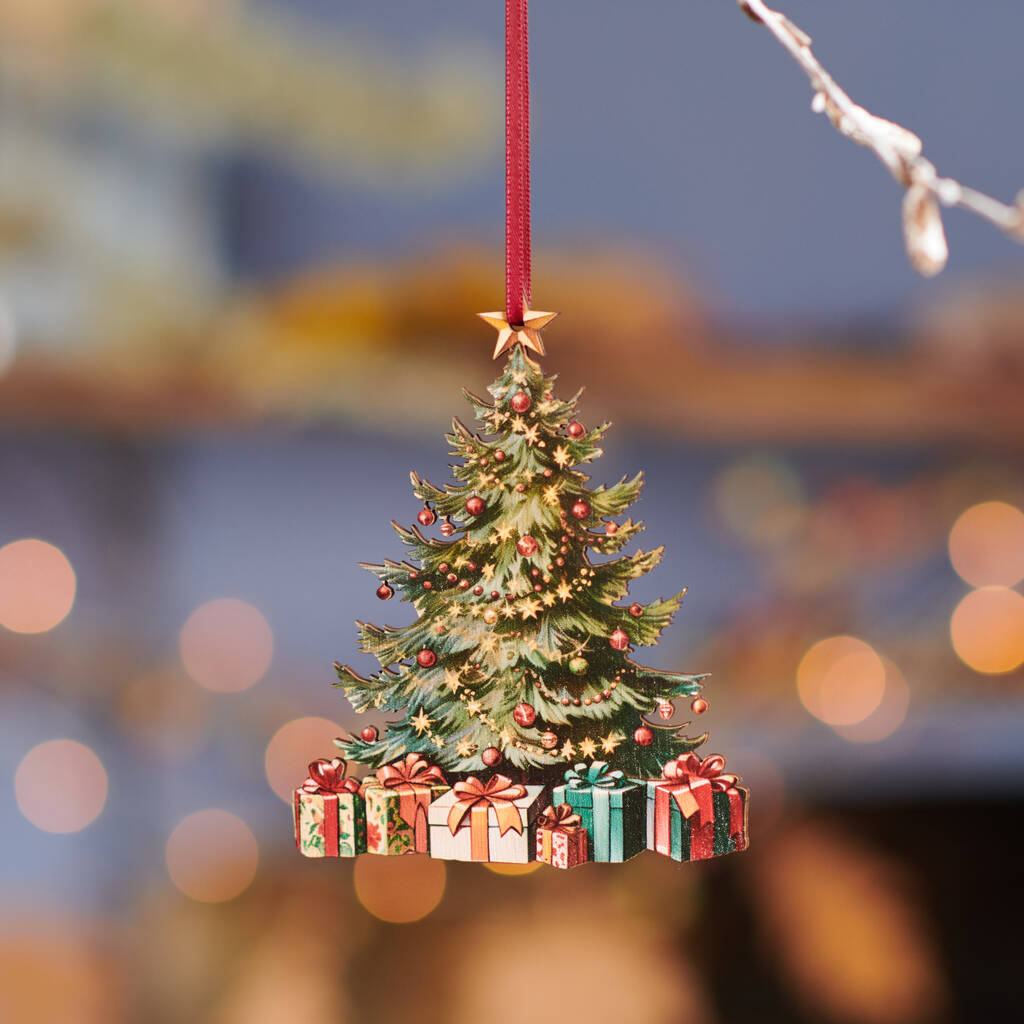 Traditional Christmas Tree Hanging Decoration