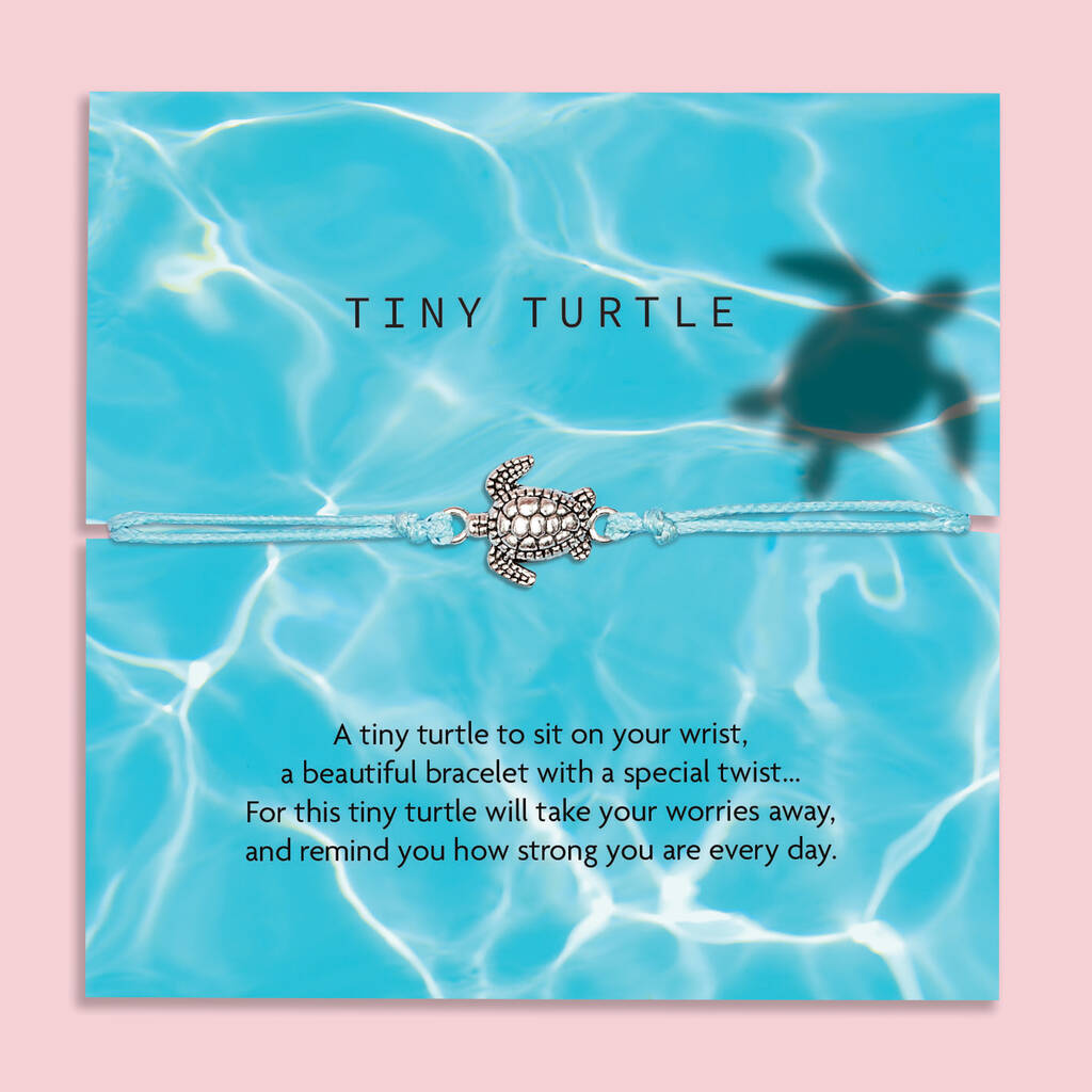 Tiny Turtle Strength Bracelet
