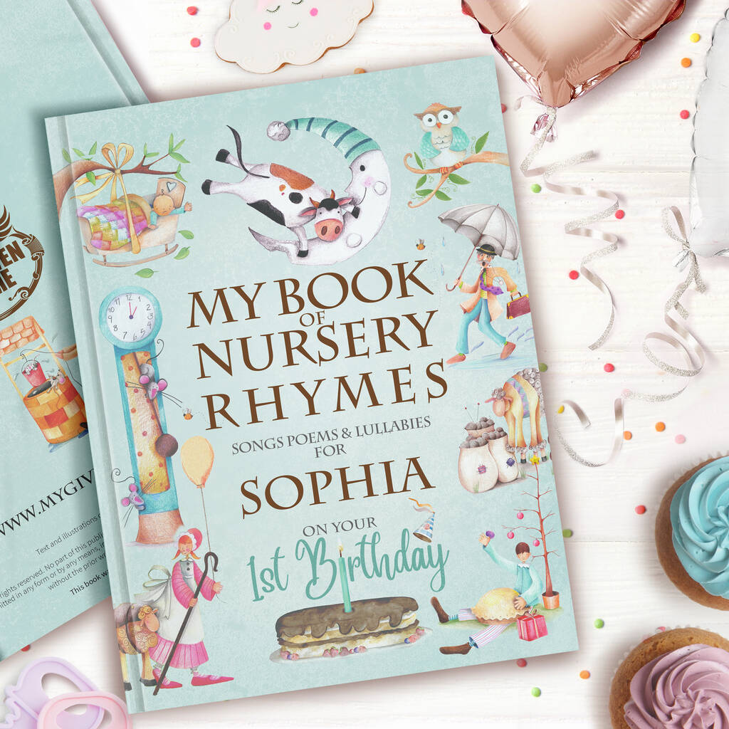 1st Birthday Book Of Nursery Rhymes And Poems