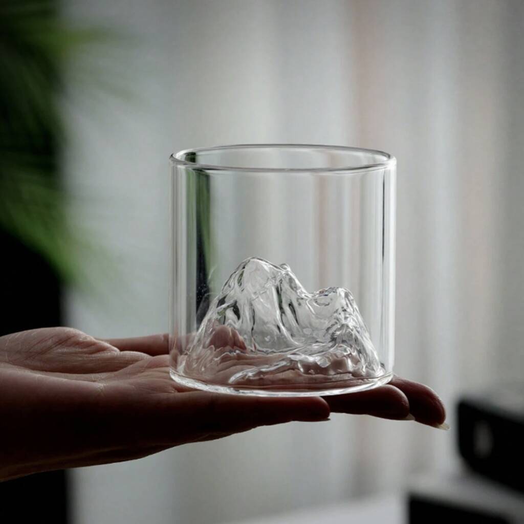 Hidden Mountain Whisky Glass