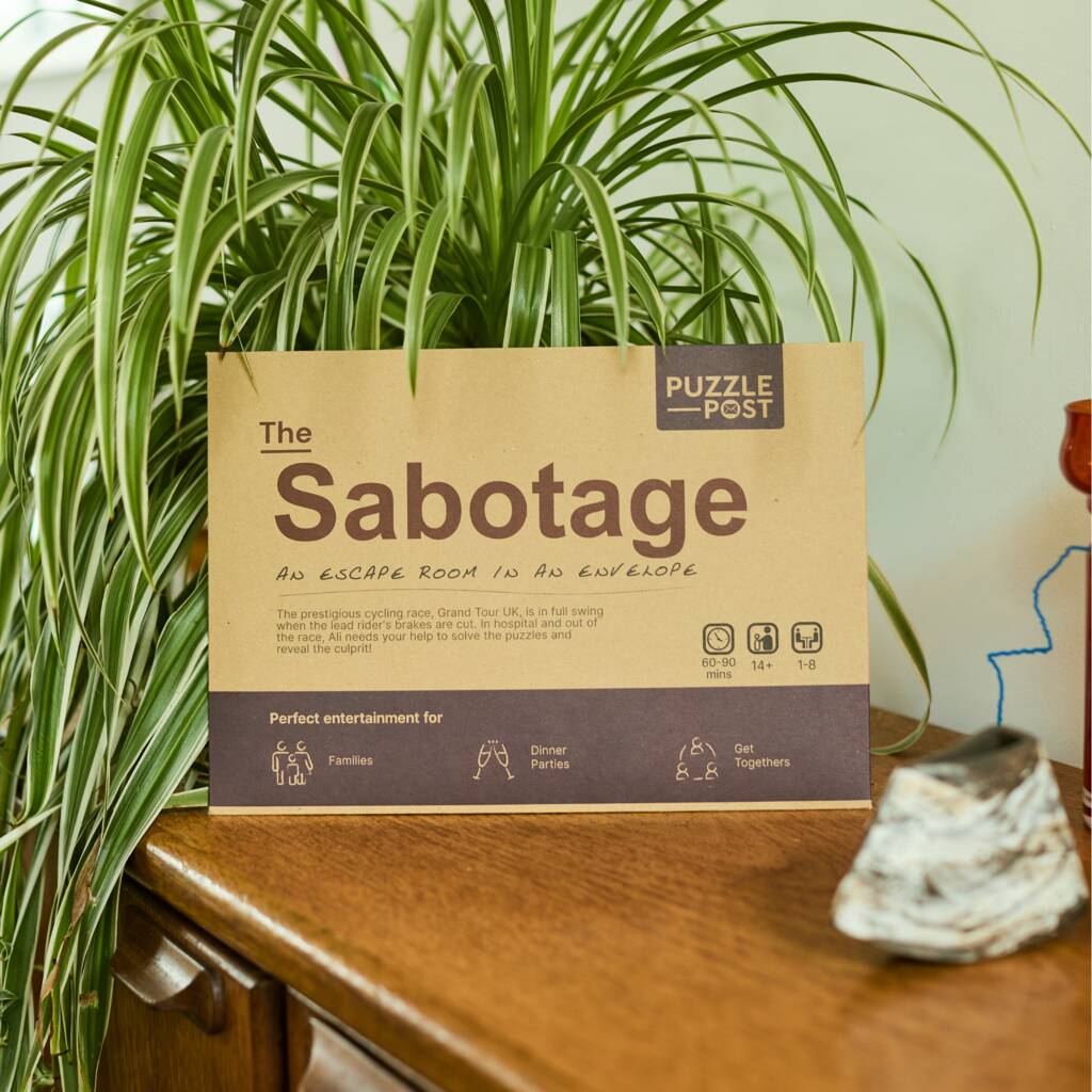 Escape Room In An Envelope: Dinner Party Cycling Game