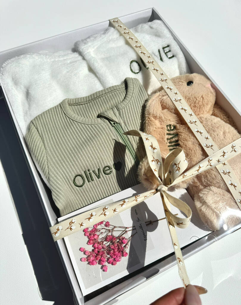 Personalised Toddler And Baby Gift Set Box Celebration