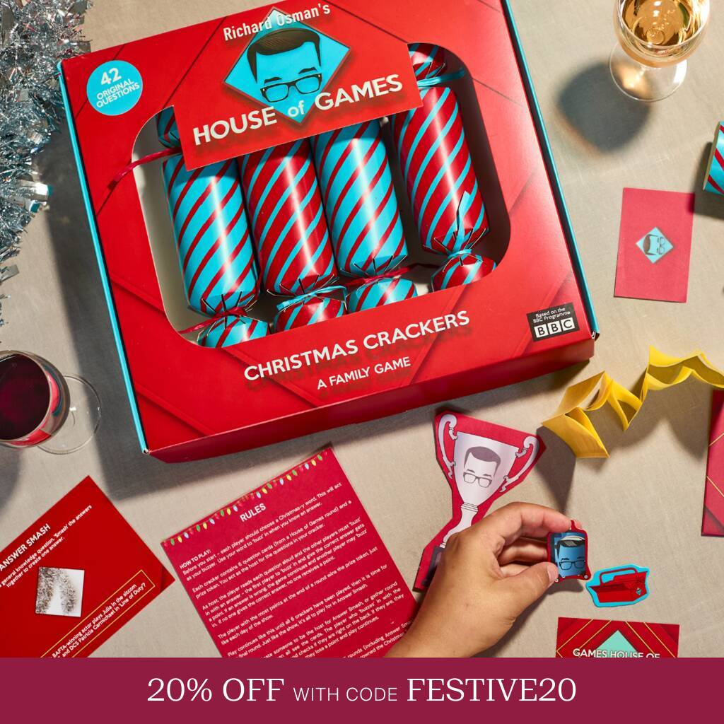 Official House Of Games Christmas Crackers