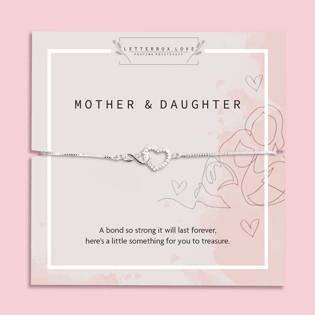 Mother And Daughter Adjustable Infinity Bracelet