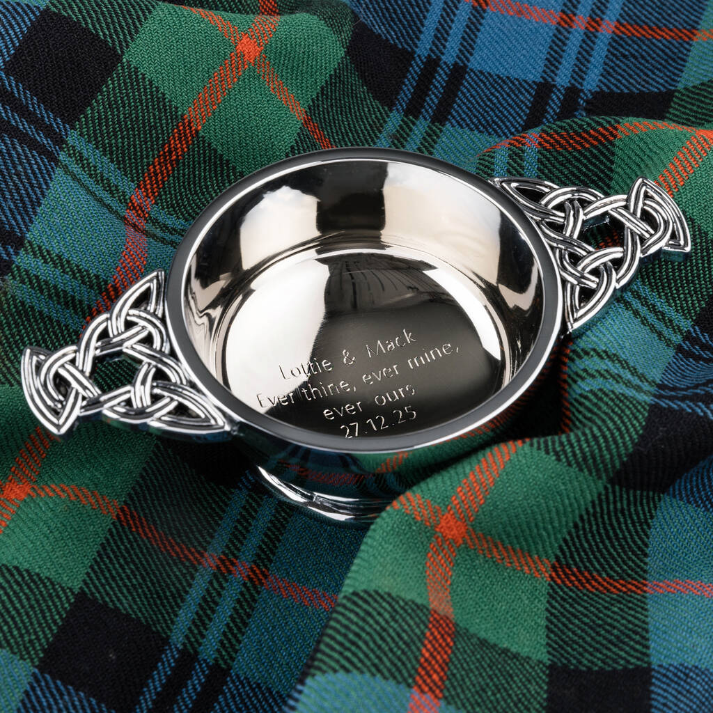 Engraved Quaich
