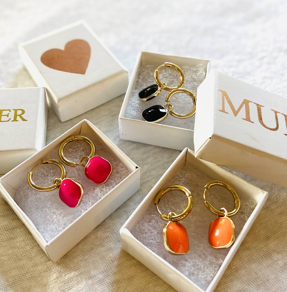 Colour Pop Drop Earrings