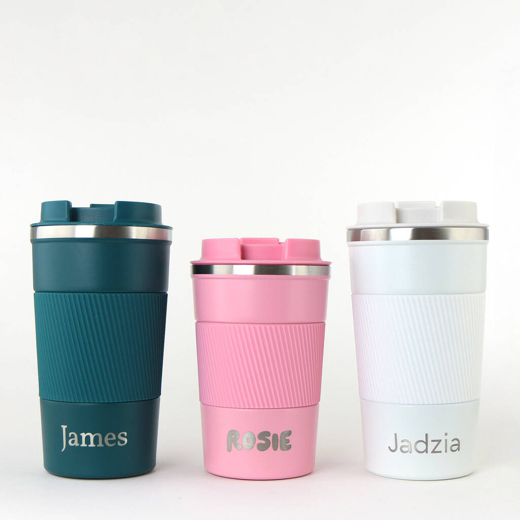 Personalised Insulated Tea/Coffee Travel Mug 510/380ml