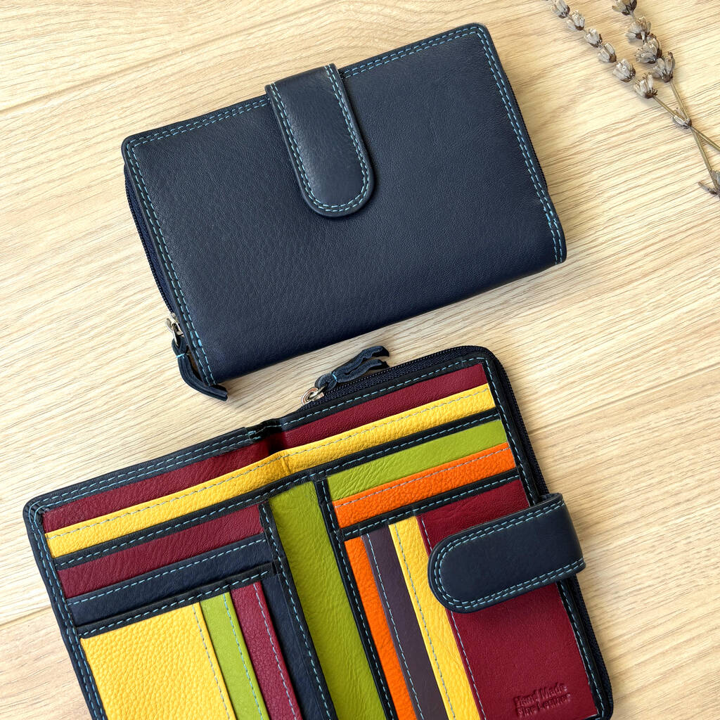 Women's Leather Rfid Purse