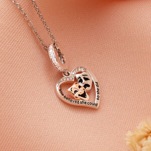 Silver Theatre Mask Necklace Personalised Birthday Gift