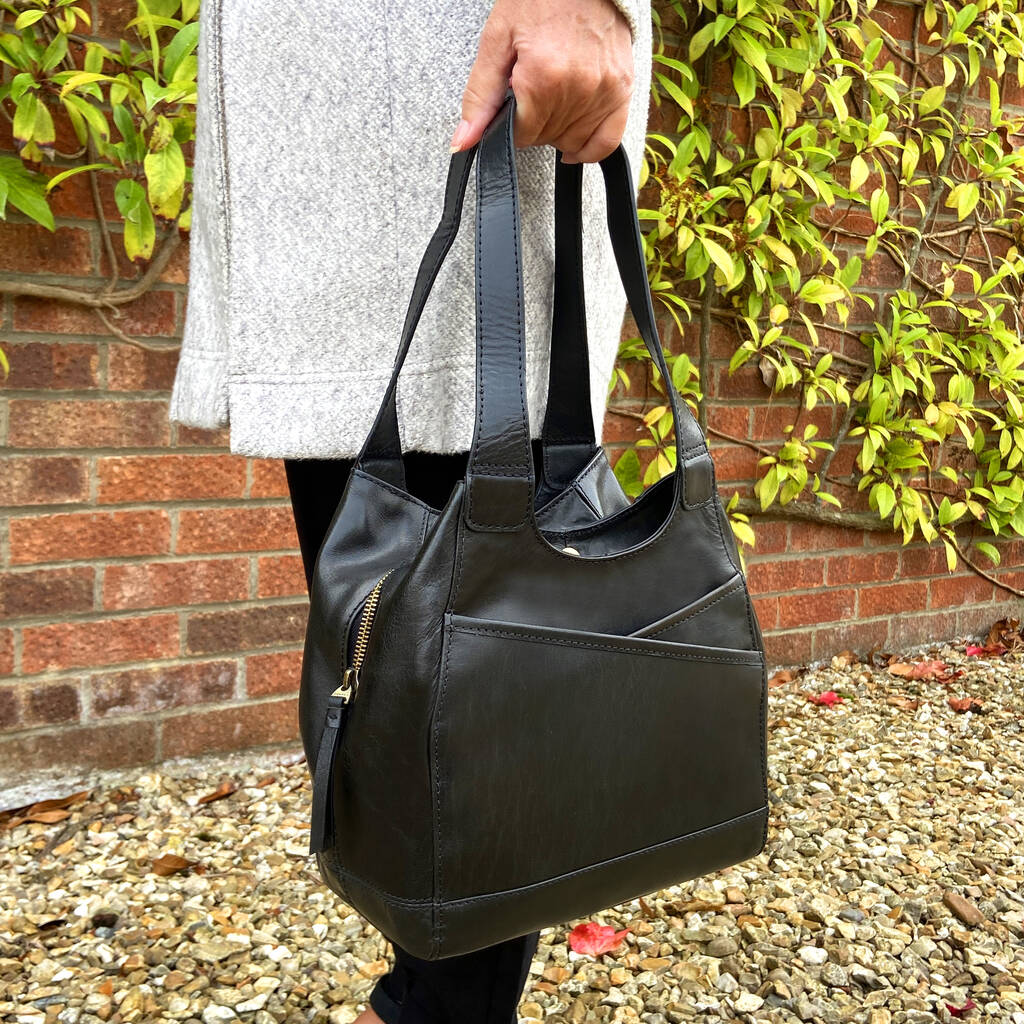 Genuine Leather Handbag, Shoulder Bag