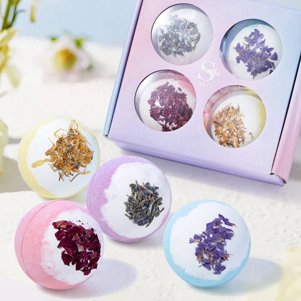 Aromatherapy Bath Bomb Gift Set For Her