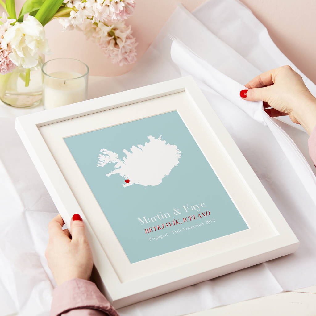 Personalised Treasured Location Print