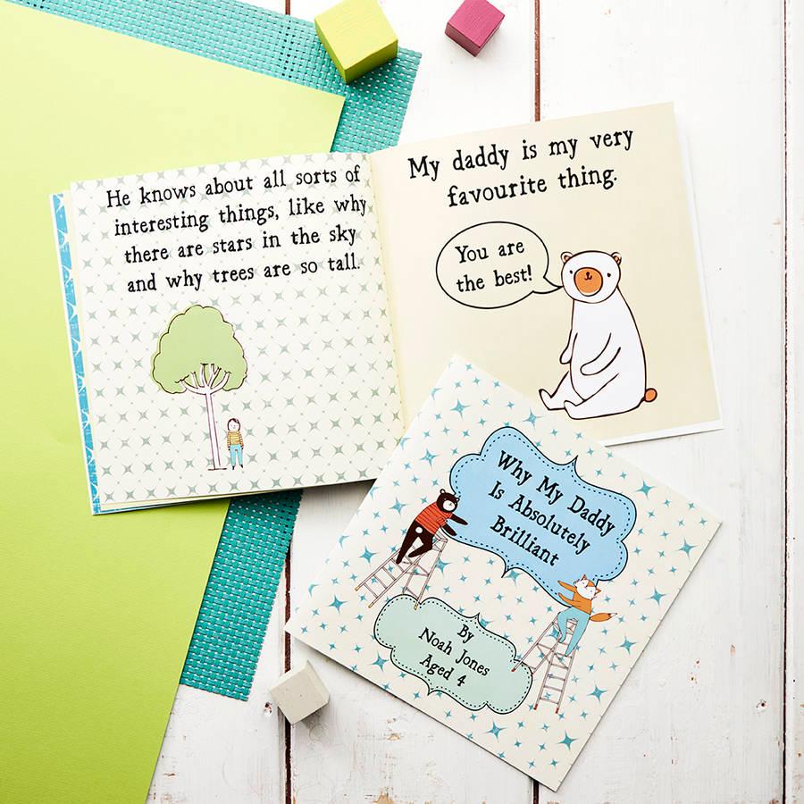 Personalised Daddy Is Brilliant Book