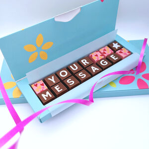 Personalised Chocolates In A Small Box
