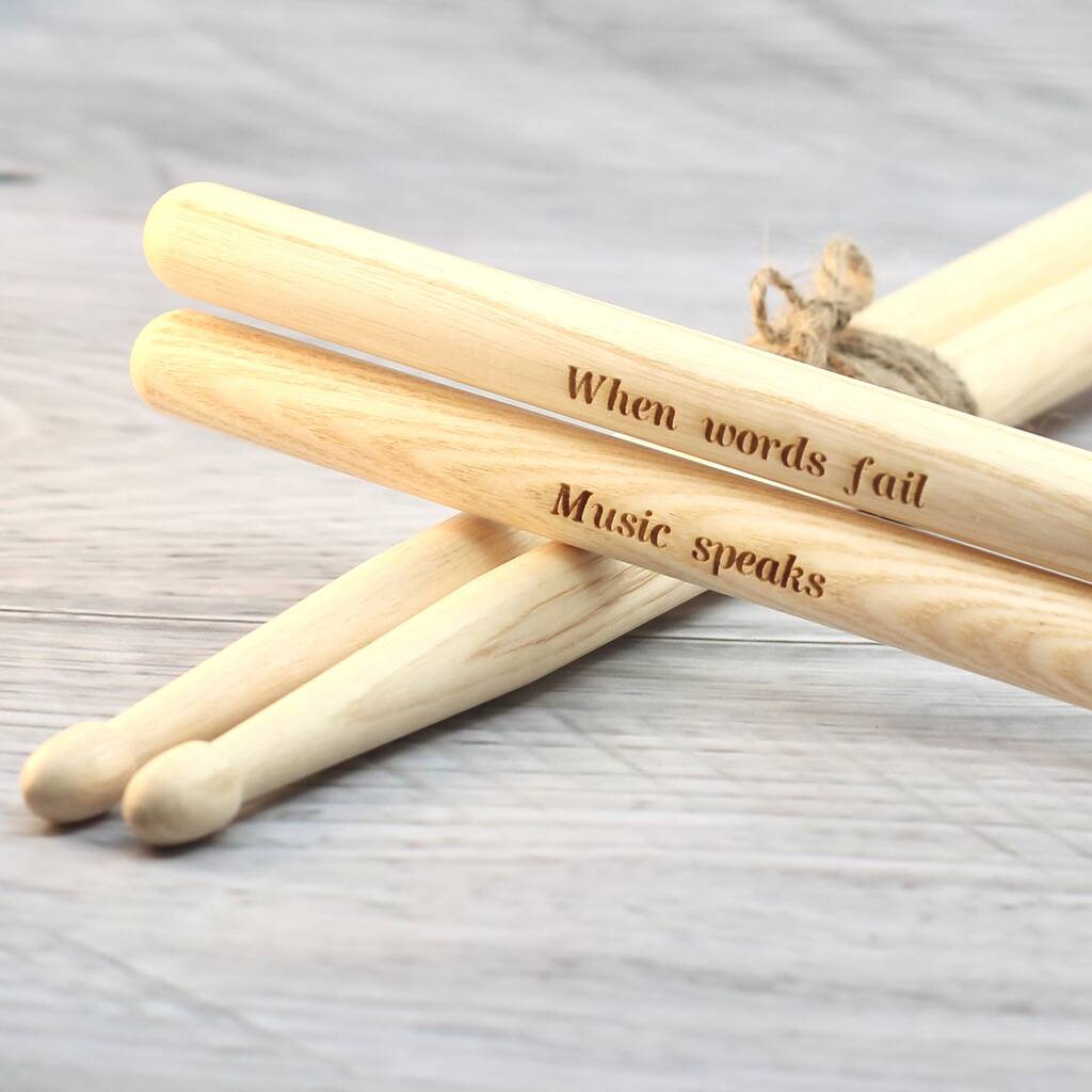 Personalised Drum Sticks
