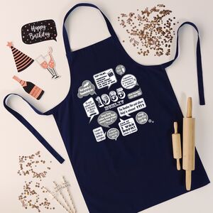 'Events Of 1965' 60th Birthday Gift Apron